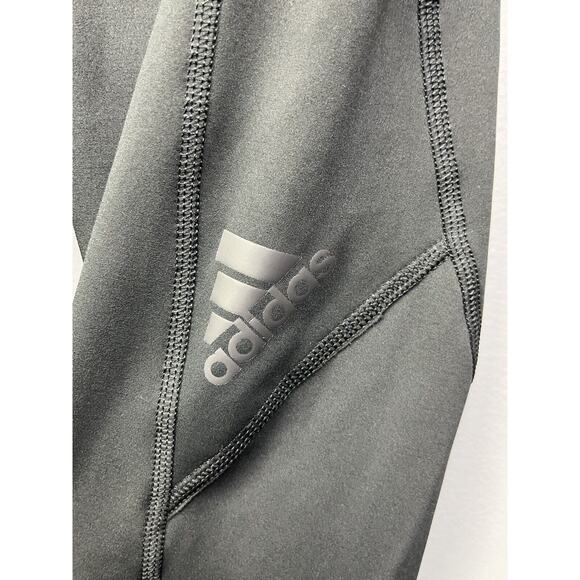 Adidas USA Volleyball Womens‎ Small Leggings Black Gray Stretch NEW - Picture 10 of 10